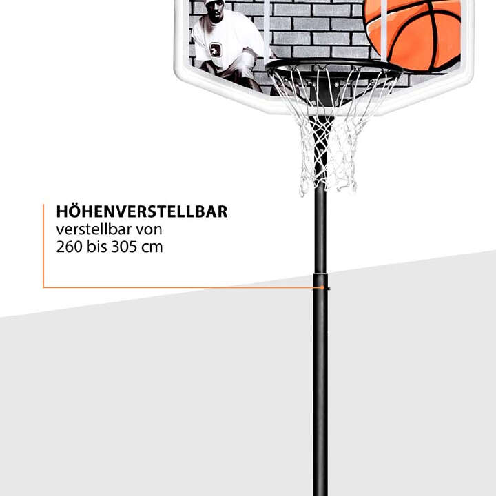 HUDORA Basketballständer XXL 305